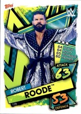 2021 Topps # 128 Robert Roode Slam Attax Card
