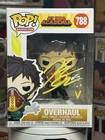 Funko Pop! Animation My Hero Academia Overhaul #788 Signed by Kellen Goff JSA