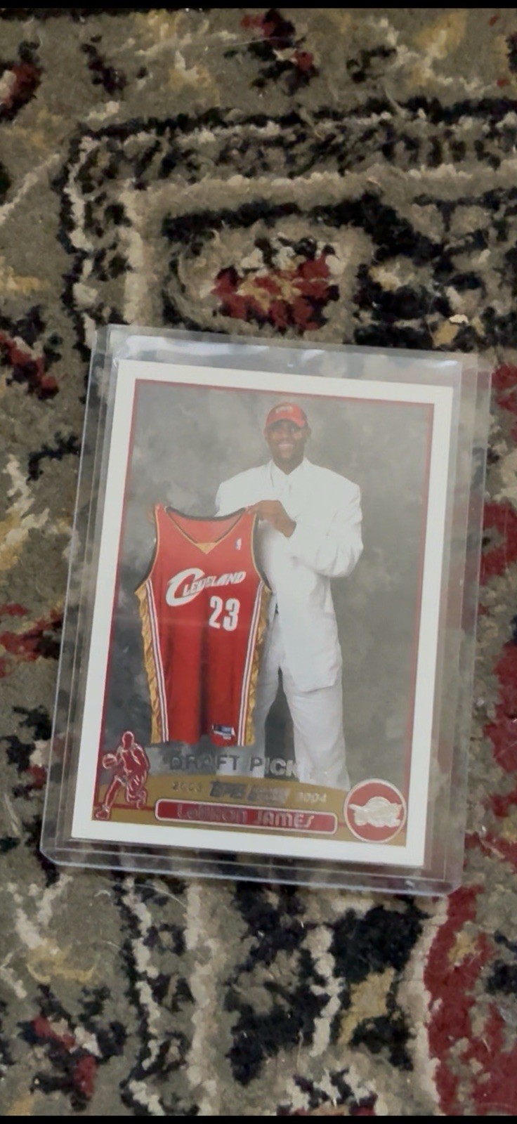 2003-04 Topps - Draft Pick LeBron James #221 (RC)