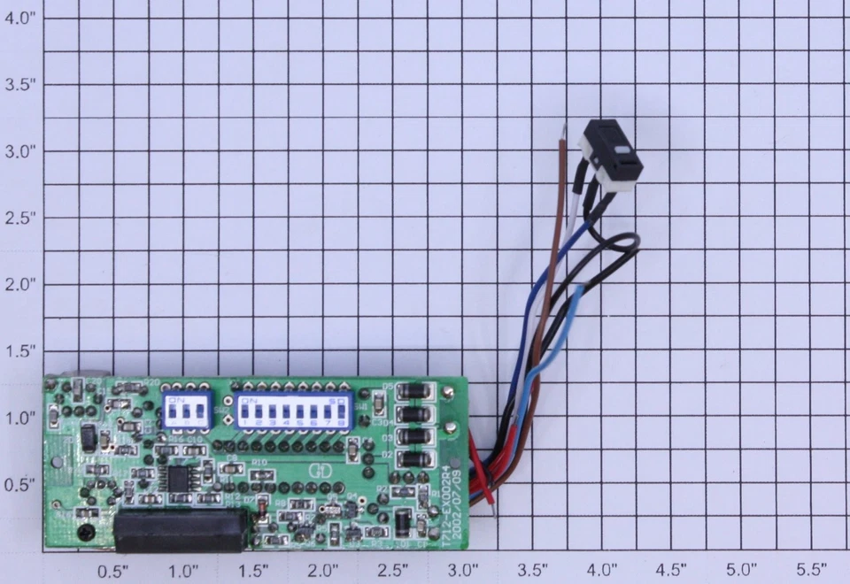 K-Line K712-EX002R5 Operating Dump Car PCB Circuit Board - Image 2 of 2