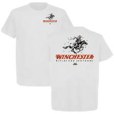 Winchester T-shirt/Sweater/Hoodie, Christmas Cowboy Riding Horse, Festive Rifles