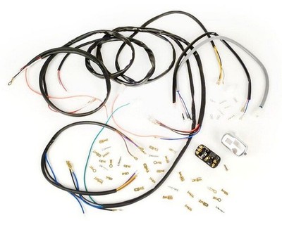 Kabelbaum Conversion Kit BGM Umrüstung auf E-Zündung für VESPA Smallframe, Large