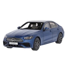 NZG 1:18 2024 New Mercedes-Benz C-Class MB 2 Door Alloy Car Model Blue