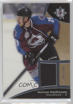 2015-16 Upper Deck Ultimate Collection 148/199 Nathan MacKinnon #22 00d2