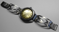 VINTAGE MONTRE MÉCANIQUE 1970's OMNIA MOUVEMENT EB Bettlach BASE MP MAICHE