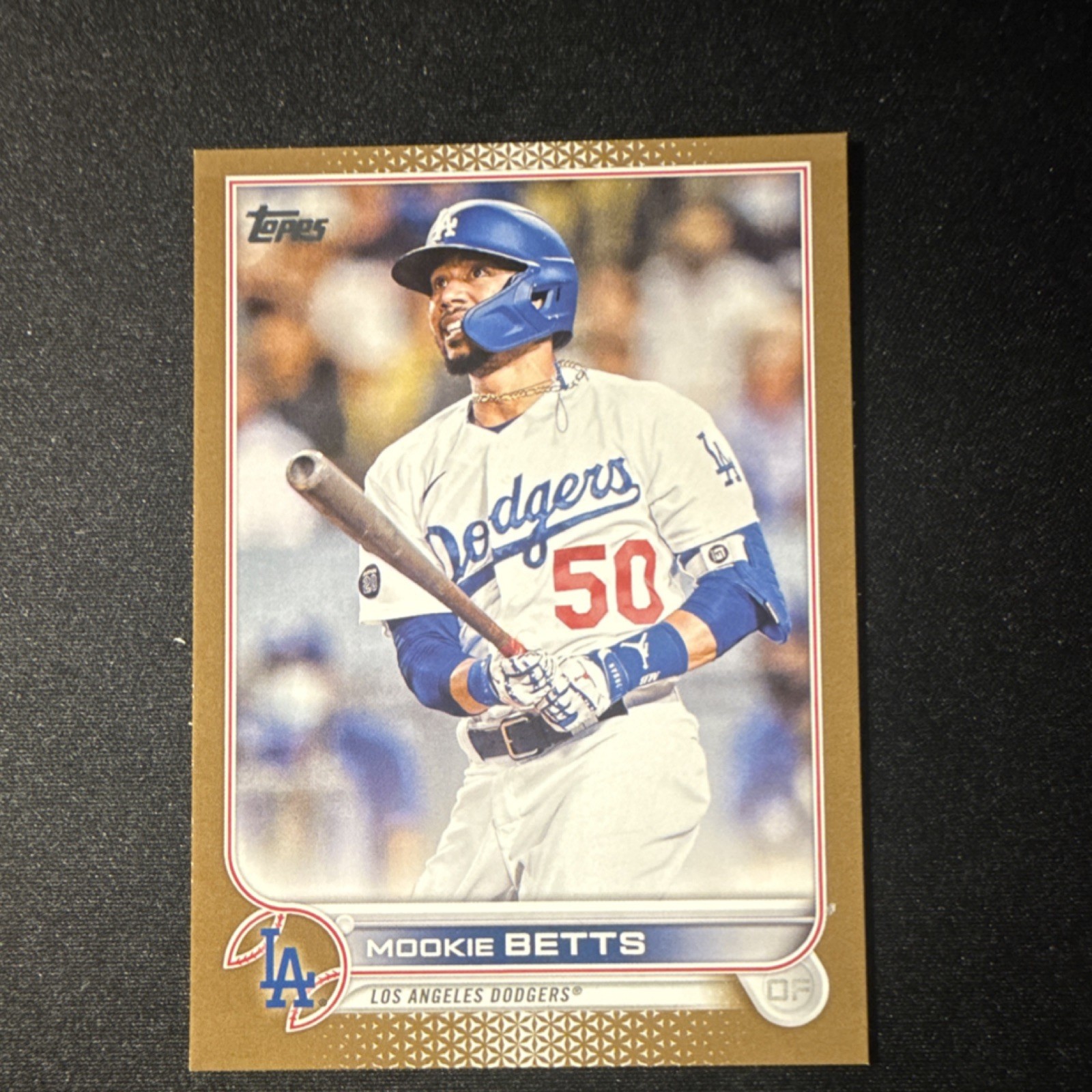 Topps Series 1 Gold #50 Mookie Betts Dodgers /2022 Baseball 2022