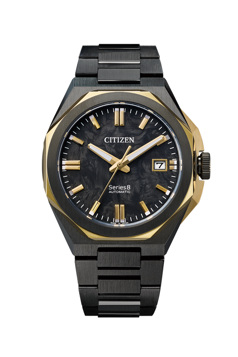 Citizen Series 8 NB6086-54E Automatic Sapphire Black Gold Limited
