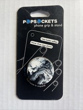 PopSockets: Collapsible Grip  Stand for Phones and Tablets - Ghost Marble