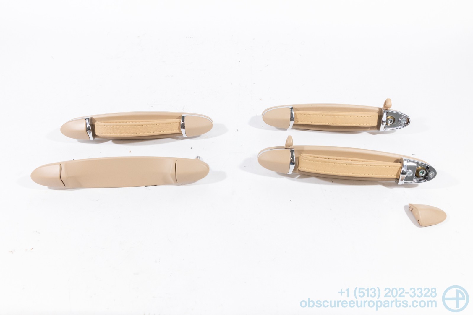 Used 2003-2008 Maserati M139 Quattroporte Grab Handle Set in Beige