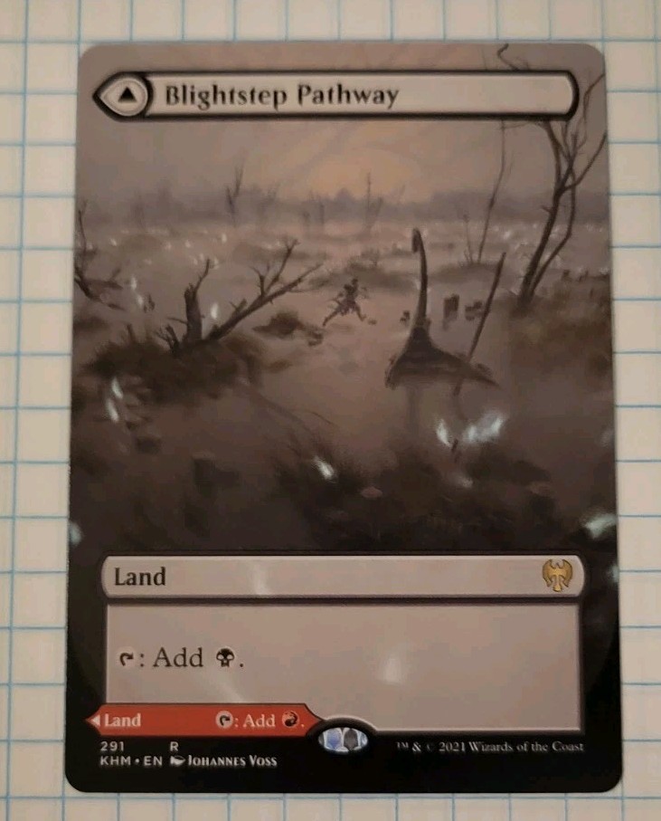 MTG - Blightstep Pathway (Borderless) Kaldheim Regular 291 R KHM