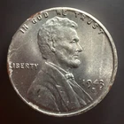 1943-S Lincoln Steel Cent WWII Issue BU Uncirculated Sold As Pictured 1014