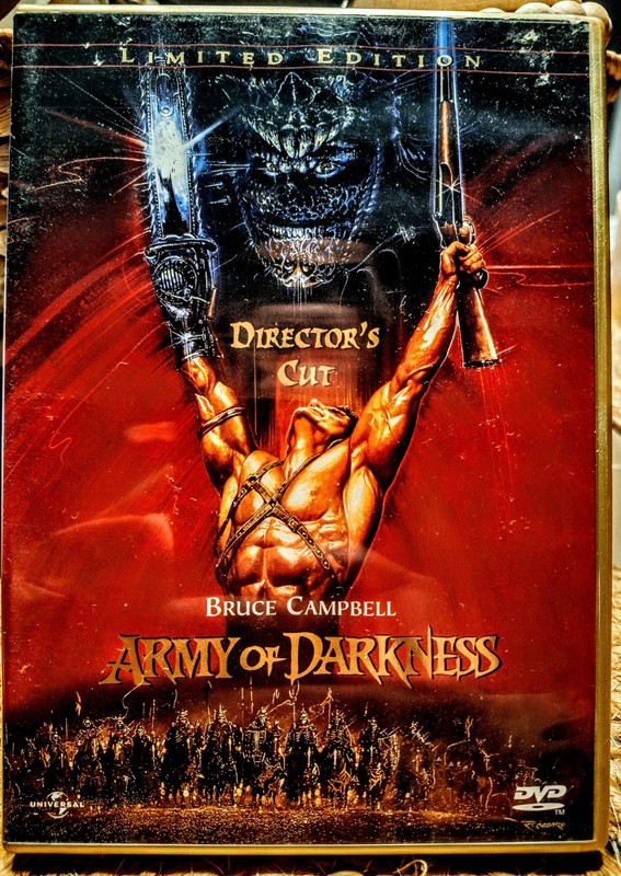 Army of Darkness (1992) Directors Cut Numbered Limited Edition Anchor Bay OOP