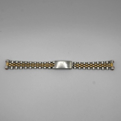 Rolex Jubilee 468B End Links Gold Steel 13MM Bracelet for 26MM Watch 62523D.18
