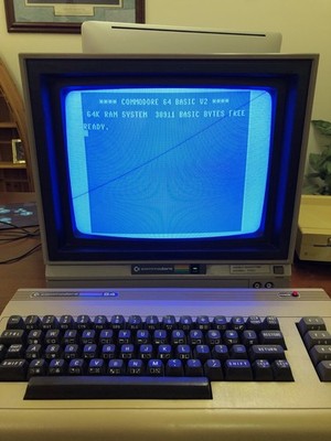 Vintage Commodore 64 Personal Computer System   Complete In Box w/ matching SN's