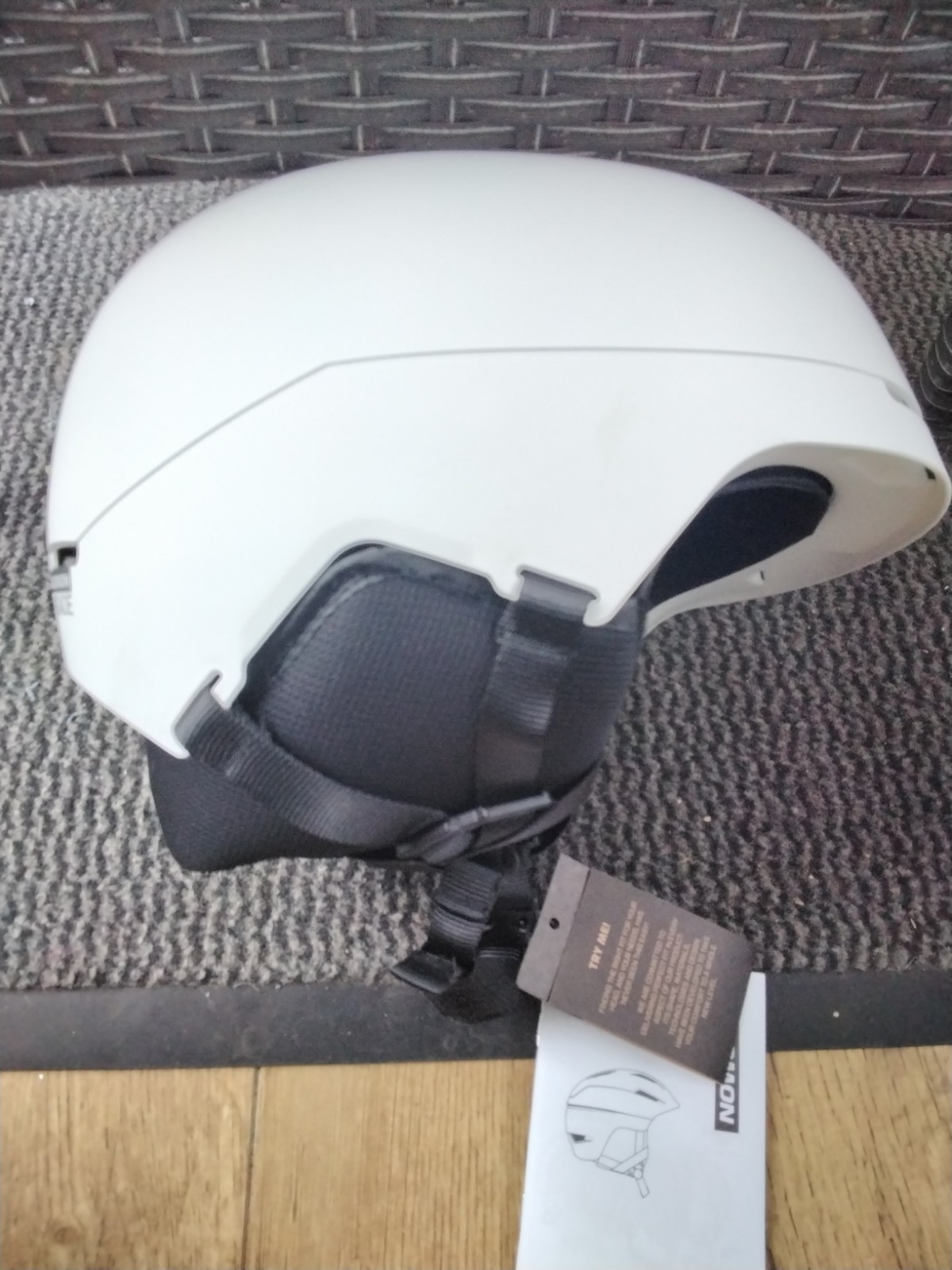 Casco da sci snowboard uomo Salomon Brigade taglia media 56 59 cm