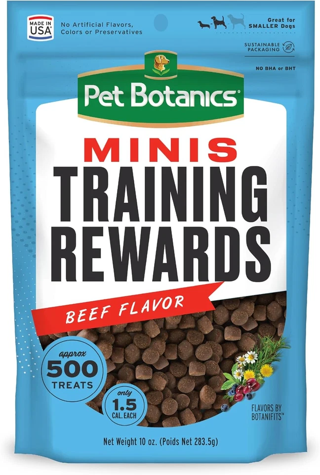Pet Botanics 20 oz. Bolsa de treinamento recompensa macia e mastigável, sabor frango, com 500 - Imagem 2 de 4