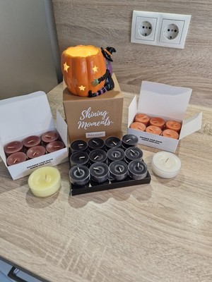Partylite Paket/ Halloween mit 3 Paketen TL,  Halter Hexe Witch- Way Wert 85 