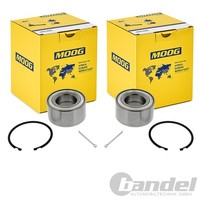 2X Moog RADLAGER-SATZ Radlagersatz Vorne Passend FüR Nissan Micra Note