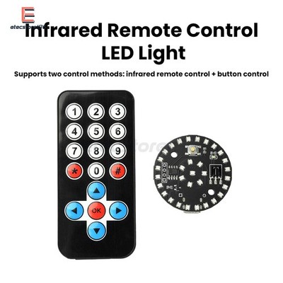 Infrared Remote-Controlled LED Light 10 Mode Type-C Night Light Infrared Module