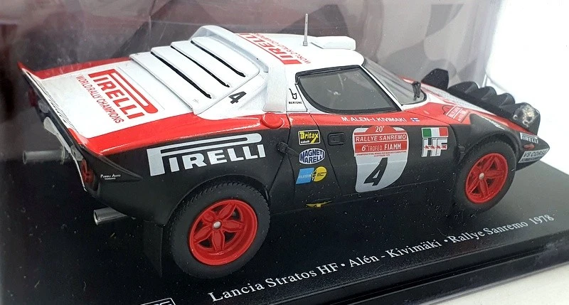 Hachette escala 1/24 G113U025 - Lancia Stratos HF Sanremo 1978 M.Alen #4 Foto 2 de 4
