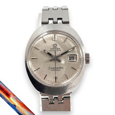 Omega Seamaster Cosmic Ladymatic Stainless Steel Watch Silver Manual 25mm