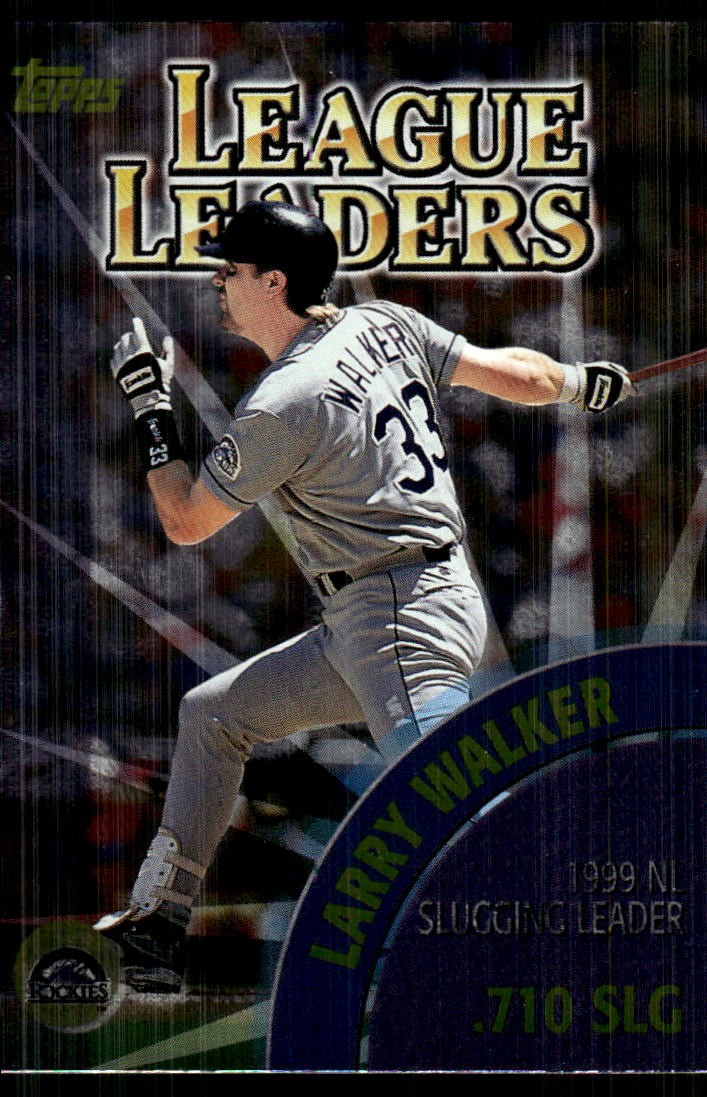 Larry Walker / Manny Ramirez 2000 Topps Chrome #467 FREE SHIPPING StackedPacks
