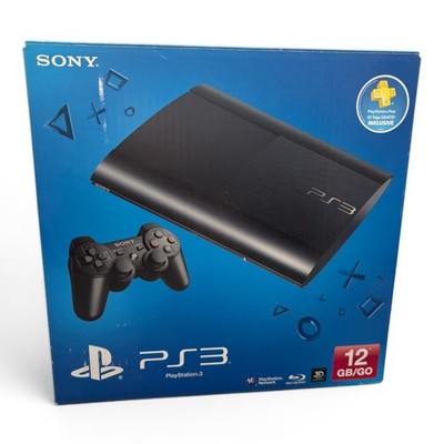 PlayStation 3 Konsole PS3 Super Slim Schwarz (CECH-3004A)  getestet OVP