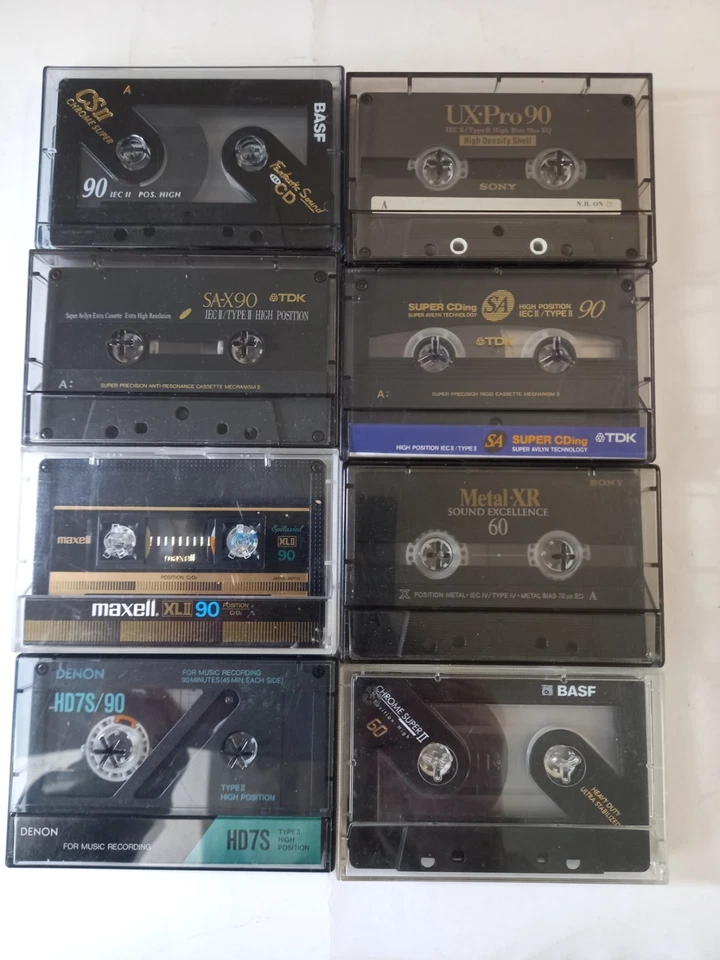 22 x PR MC, Compact Cassetten,BASF,TDK,Maxell,Sony,Denon, Tapes Record Companies - Bild 3 von 3