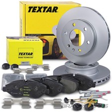 TEXTAR BREMSSCHEIBEN +BEL&Auml;GE VORNE F&Uuml;R MERCEDES SPRINTER B906 B907 VW CRAFTER 2E
