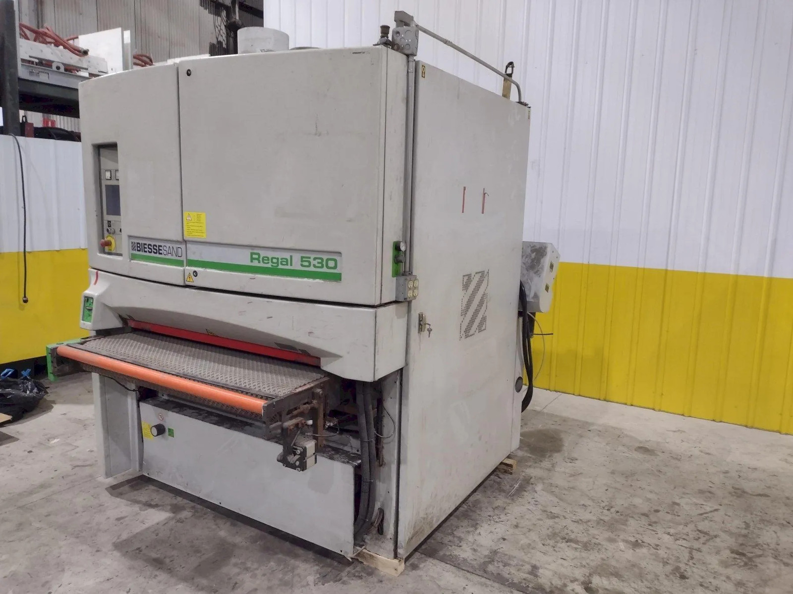 53" x 3 HEAD BIESSE REGAL MODEL #530-1350 WIDE BELT SANDER FINISHER: STOCK #2207