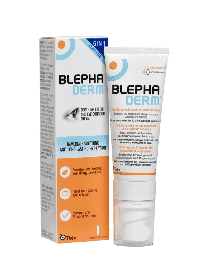 THEA BLEPHADERM® Calming Eyelid and Eye Contour Cream 40ml