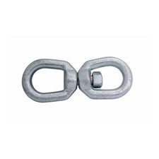 7/8" Acero Galvanizado Ojo Marino Amarre Giratorio Gota Forjado 10.000 LBS WLL