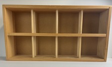 Vintage Napa Valley 96 CD Wooden Storage Rack Holder Wood CD Crate