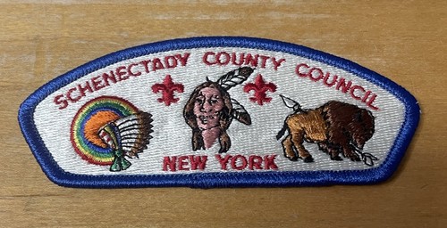 PARCHE CSP BOY SCOUTS CONSEJO DEL CONDADO DE SCHENECTADY NUEVA YORK NUEVO - Imagen 1 de 2