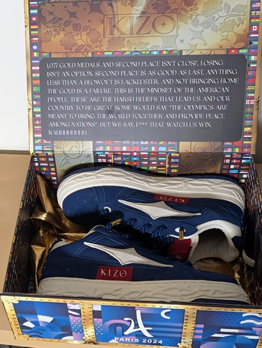 Kizo Kicks Olympic Diamonds Sneakers Men's Size 10.5 Or Women's Size 12 - Picture 9 of 11