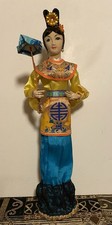 Oriental Doll 15.5” Tall 3” Wide , Some Alterations