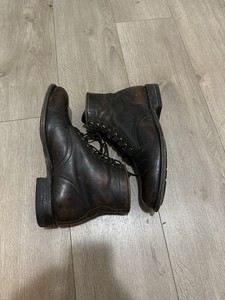 Frye Men\'s Rogan Studded Engineer Boot Black 9.5M Frye Rogan Boots | eBay main image 3