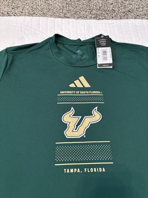 University of South Florida Adidas Women s USF Short Sleeve T-Shirt Size XL NWT