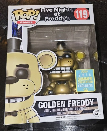 Funko Pop Five Nights at Freddy's ~ Golden Freddy 2016 Convention Exclusive #119
