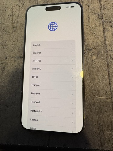 Apple iPhone 15 Pro max - 256GB (Unlocked) - CRACKED READ DESCRIPTION H10