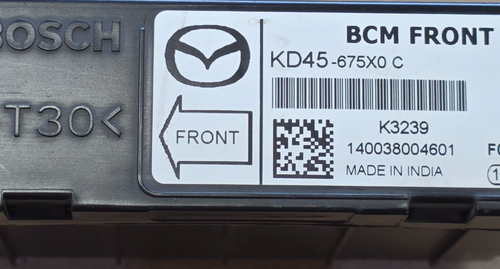 2013 - 2022 MAZDA 3 CX-5 BCM FRONT BODY CONTROL FUSE BOX RELAY MODULE - Picture 5 of 5