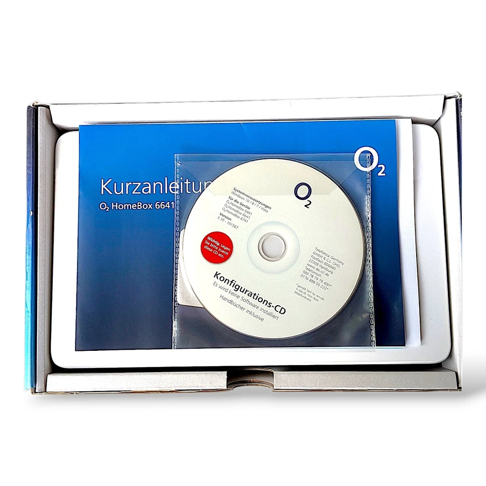 o2 HomeBox 2 WLAN Router | Modell 6641  | Hersteller: ZYXEL  - Bild 3 von 4