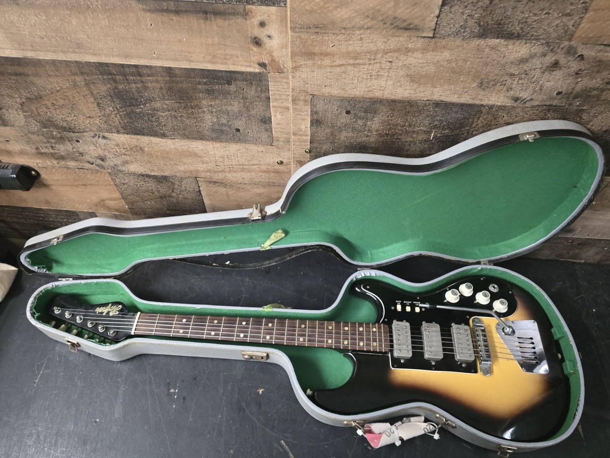 1960s Hofner Galaxie 173 Sunburst W/ Case | eBay