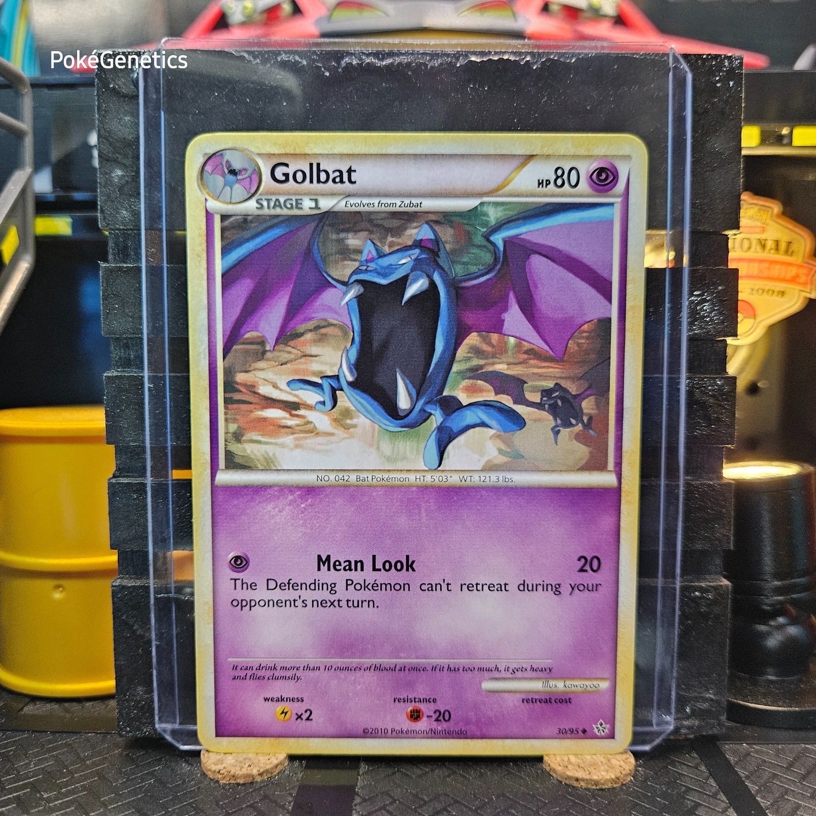 Golbat Unleashed Pokémon TCG 30/95 HeartGold & SoulSilver Uncommon