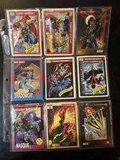 1991 impel Marvel a lot of 18 different trading cards