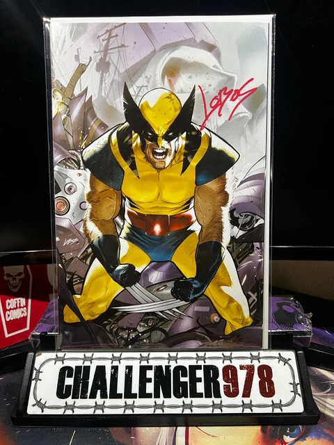 WOLVERINE #1 1:50 LOBOS SIGNED VIRGIN w/ COA - X-MEN