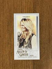 2020 Topps Allen & Ginter Courtney Hansen Mini #288 Television Host