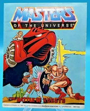 Masters Of The Universe The Battle Of Roboto Mini-Comic MOTU He-Man Skeletor