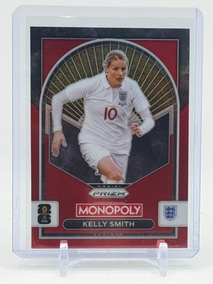 2026 Panini Prizm Monopoly FIFA World Cup Kelly Smith #97 Red Prizm