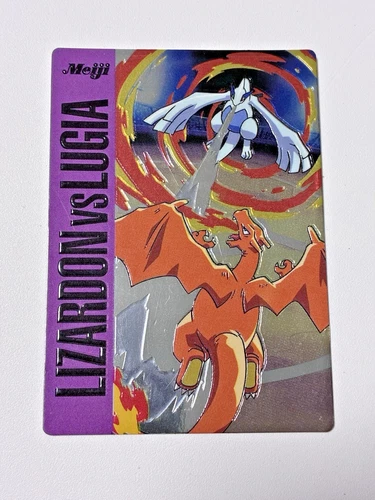 Pokemon Meiji Get Card Promo Lugia VS Charizard Art Holo Battle Perple